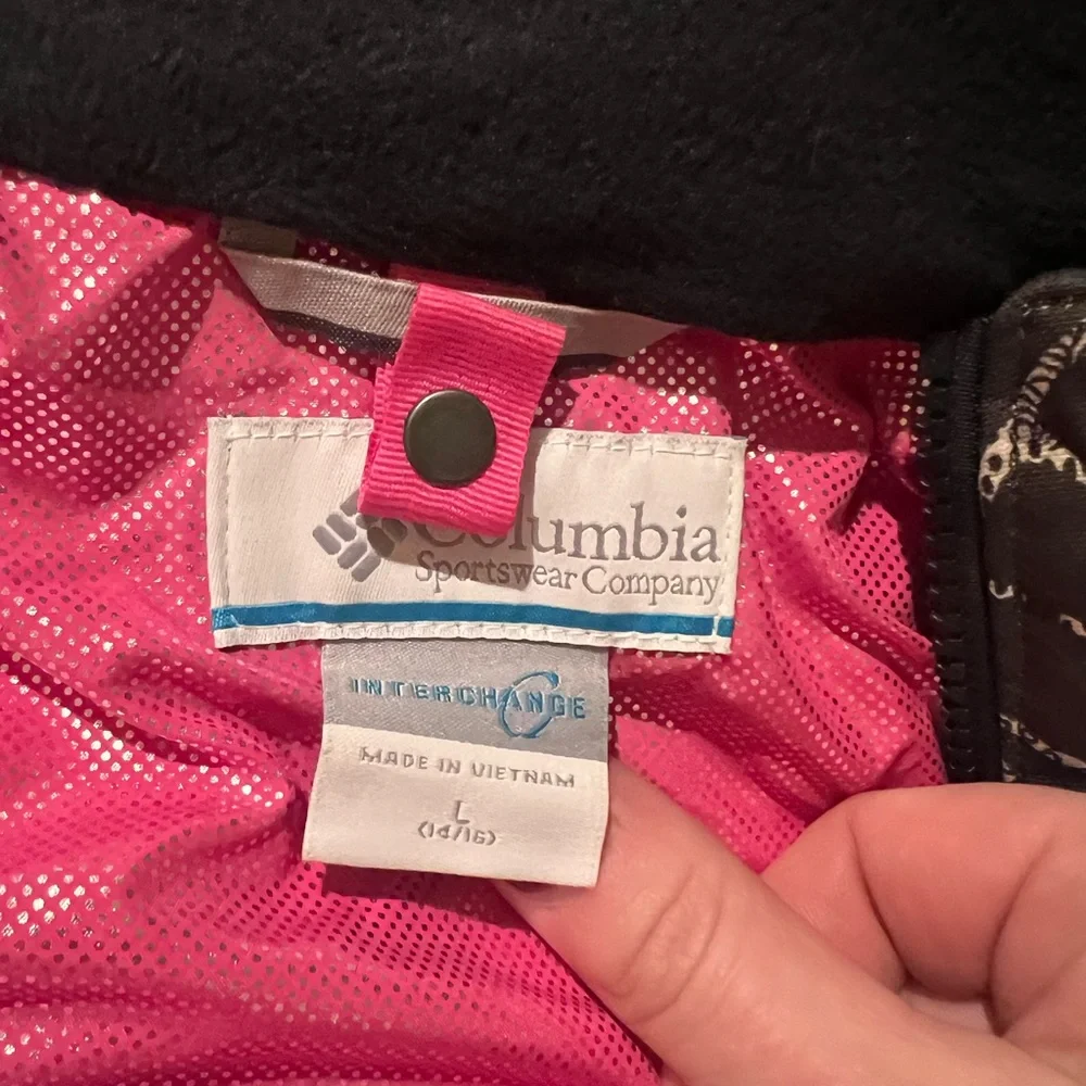 Girls Columbia Interchange Parka and Fleece Large 14/16 - Picture 4 of 7